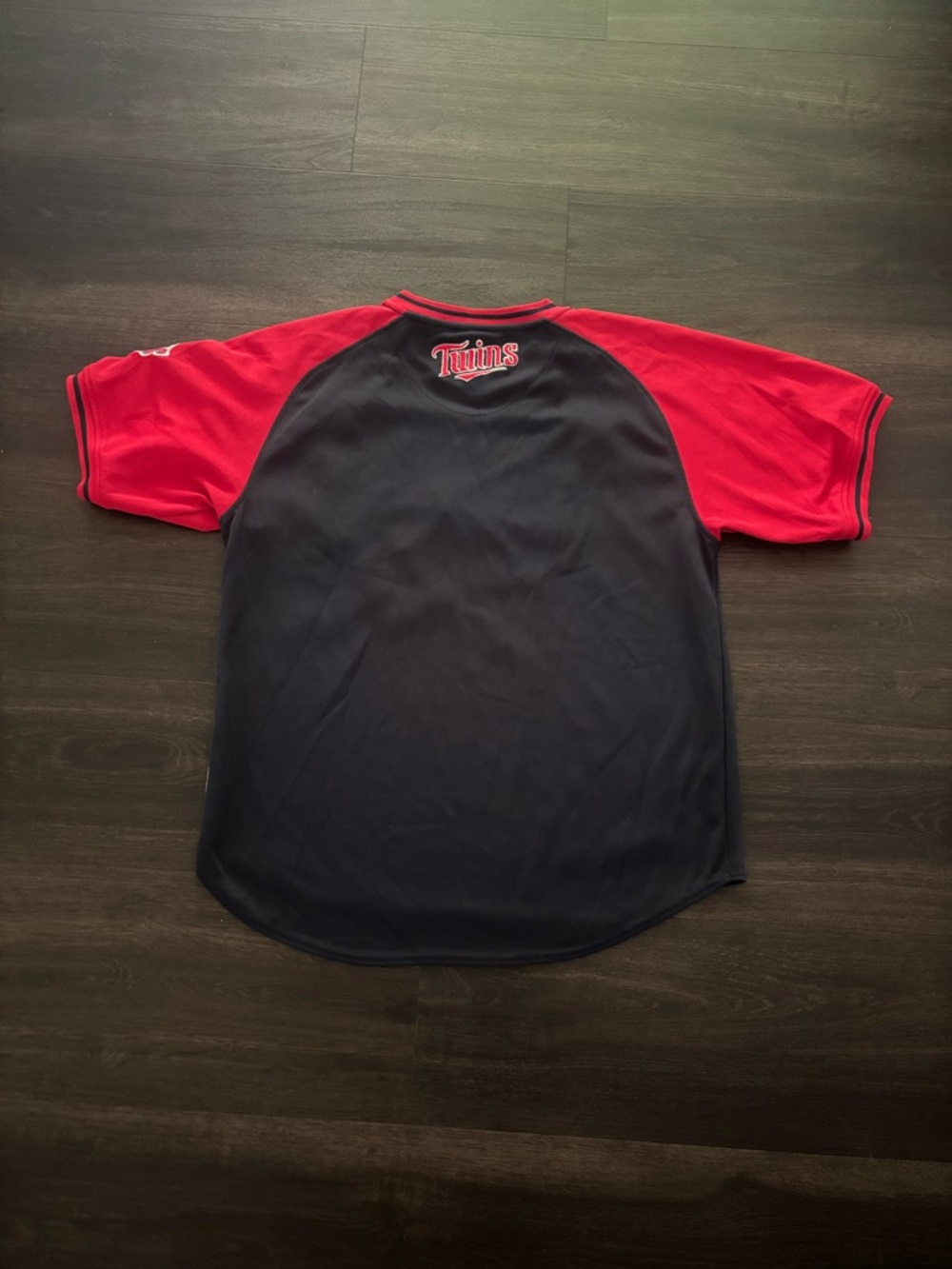 Minnesota Twins Jersey Baseball MLB Shirt Stilches Mens Size L - Picture 4 of 4